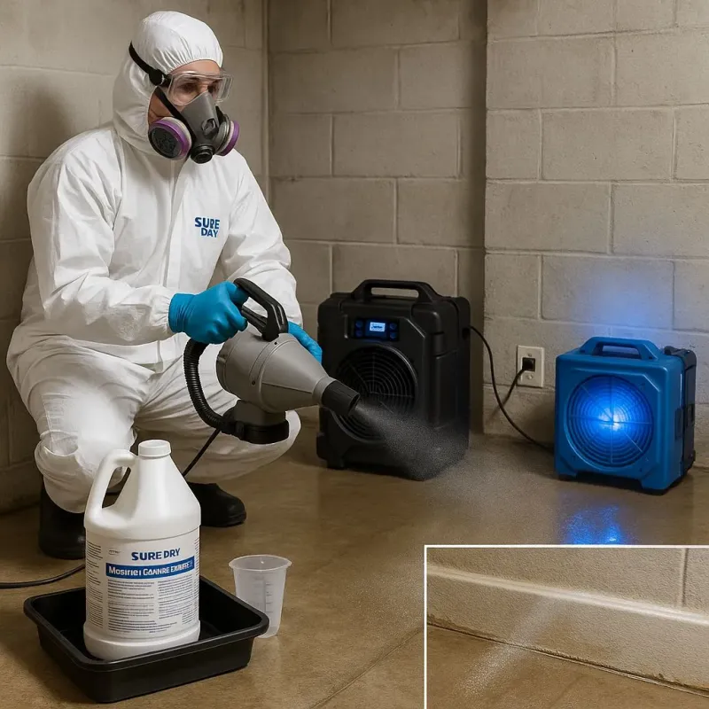 Sanitization and Odor Removal process in Lehi, UT