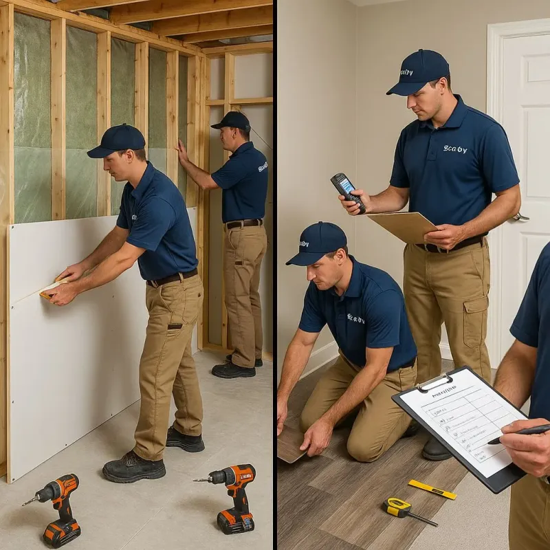 Repairs and Reconstruction process in Lehi, UT